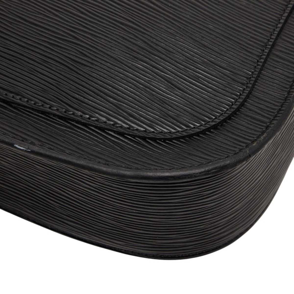 Louis Vuitton Black Noir Leather Shoulder Bag (Pre-Owned)
