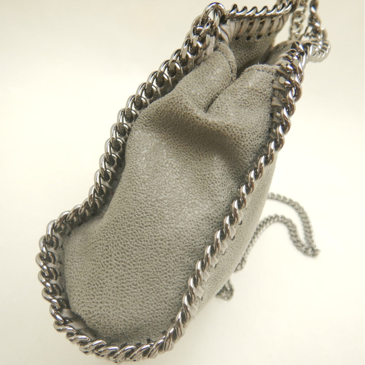 Stella Mccartney Gray Polyester Tote Bag (Pre-Owned)