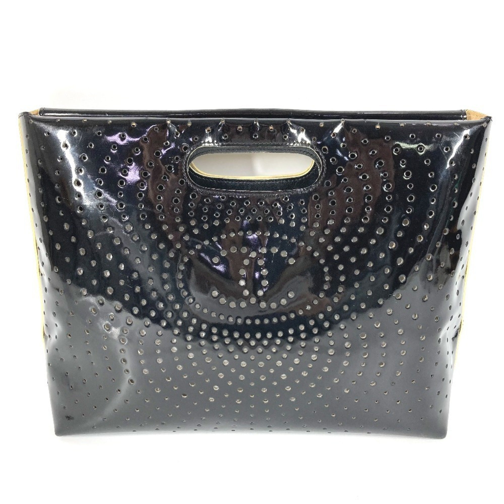 Chanel Black Leather Handbag (Pre-Owned)
