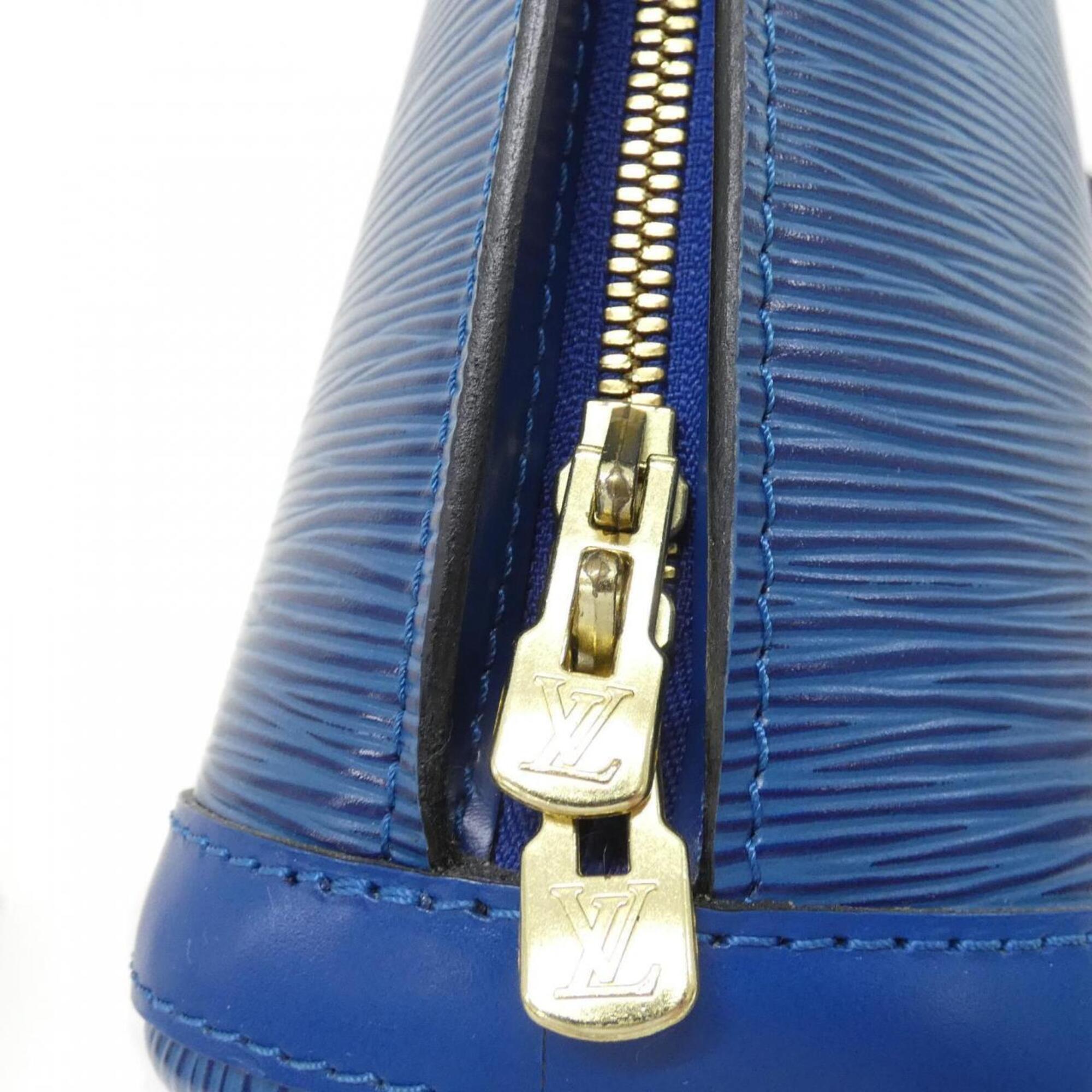 Louis Vuitton Epi Blue Leather Shoulder Bag (Pre-Owned)