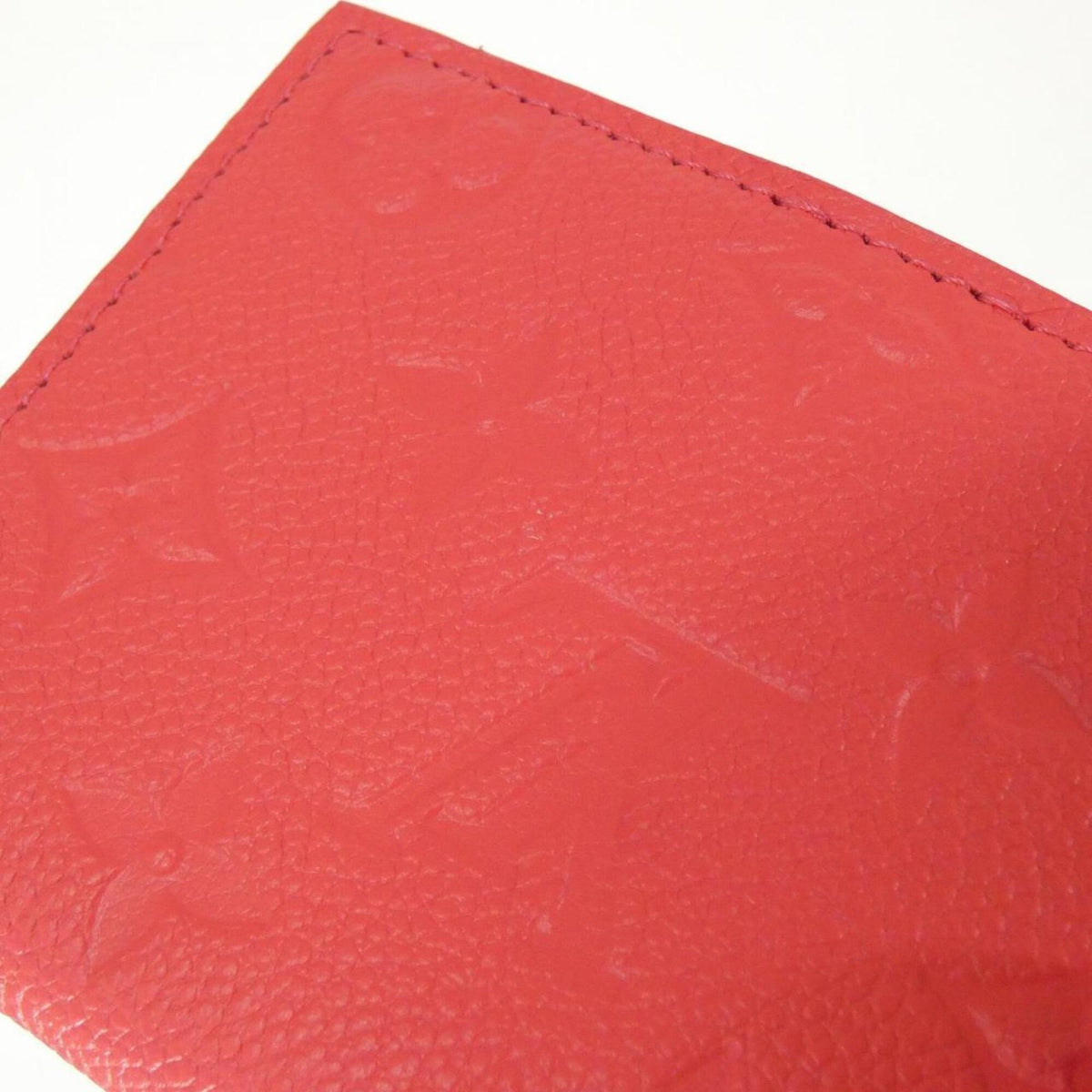 Louis Vuitton Pink Strawberry Leather Wallet (Bi-Fold) (Pre-Owned)
