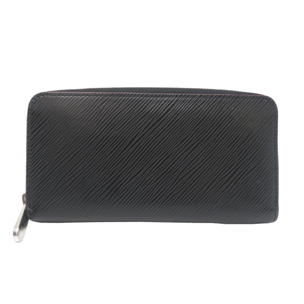 Louis Vuitton Black Noir Epi Leather Long Wallet (Bi-Fold) (Pre-Owned)
