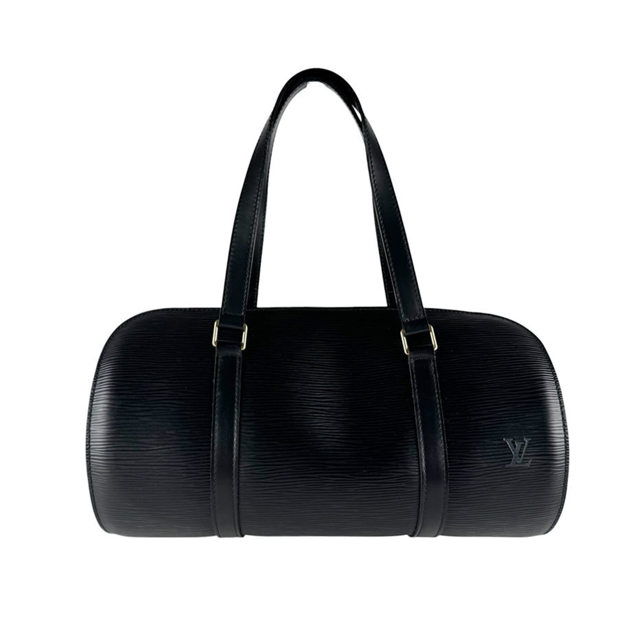 Louis Vuitton Noir Epi Leather Handbag (Pre-Owned)