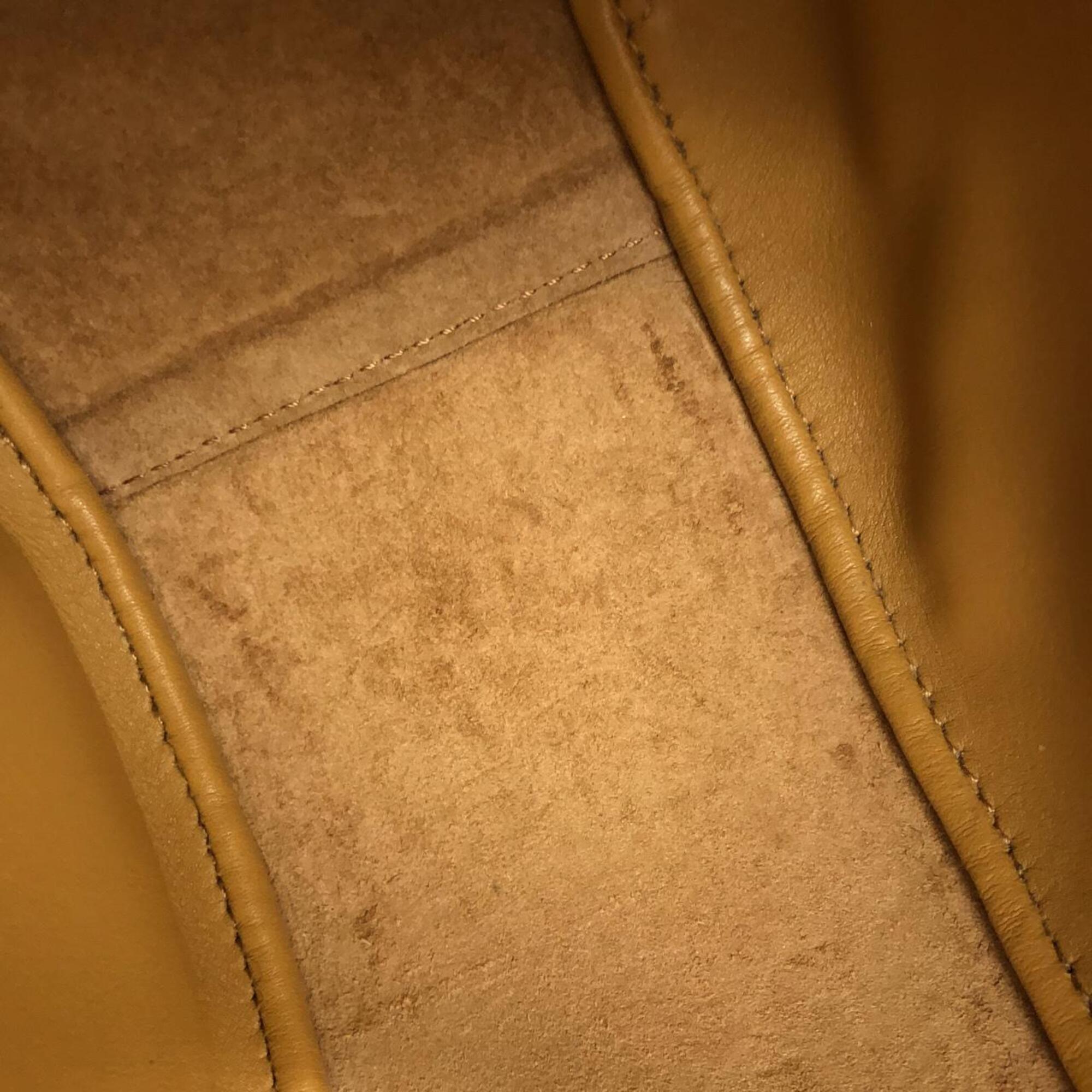 Loewe Yellow Leather Handbag (Pre-Owned)
