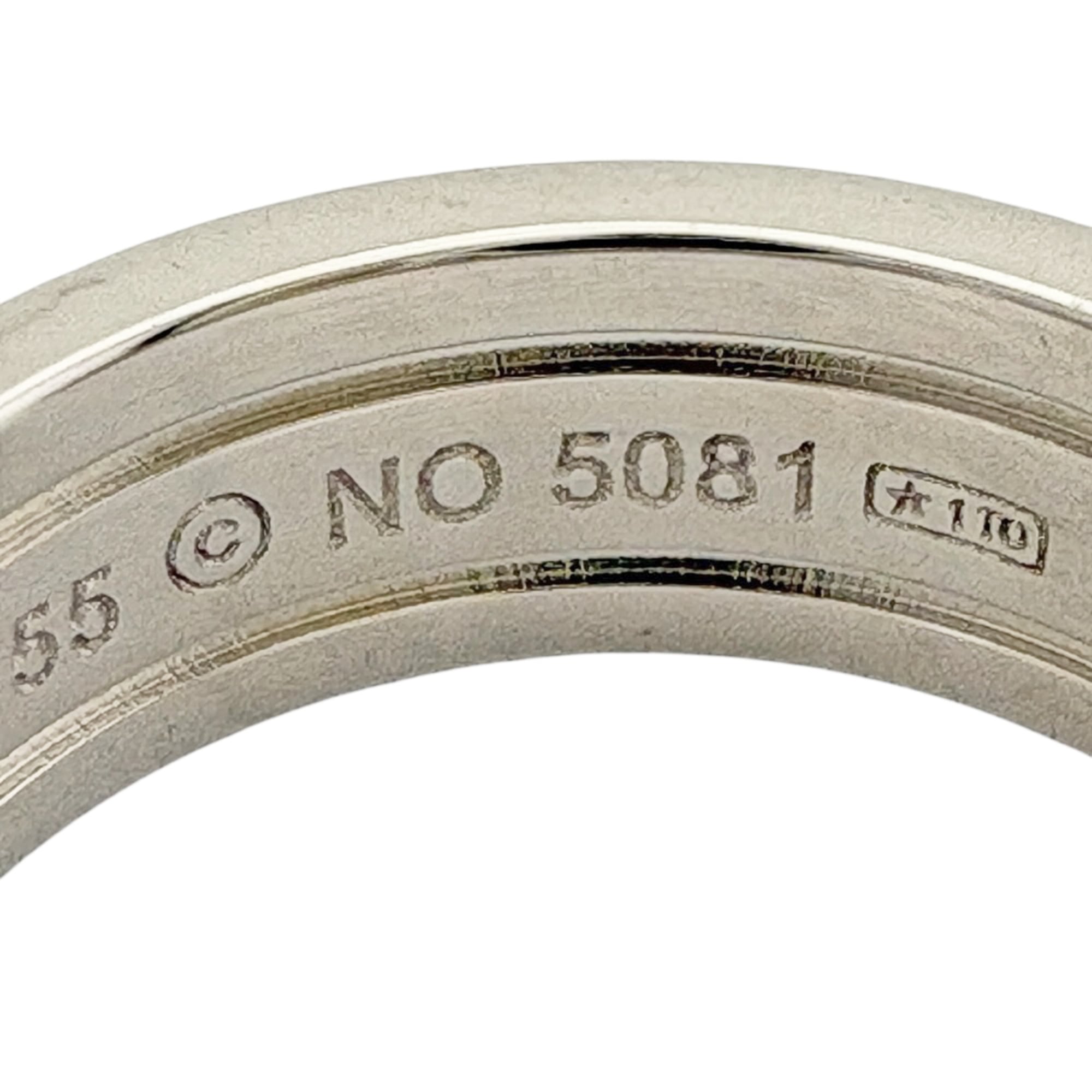 Cartier Silver White Gold (18K) Band Ring (Pre-Owned)