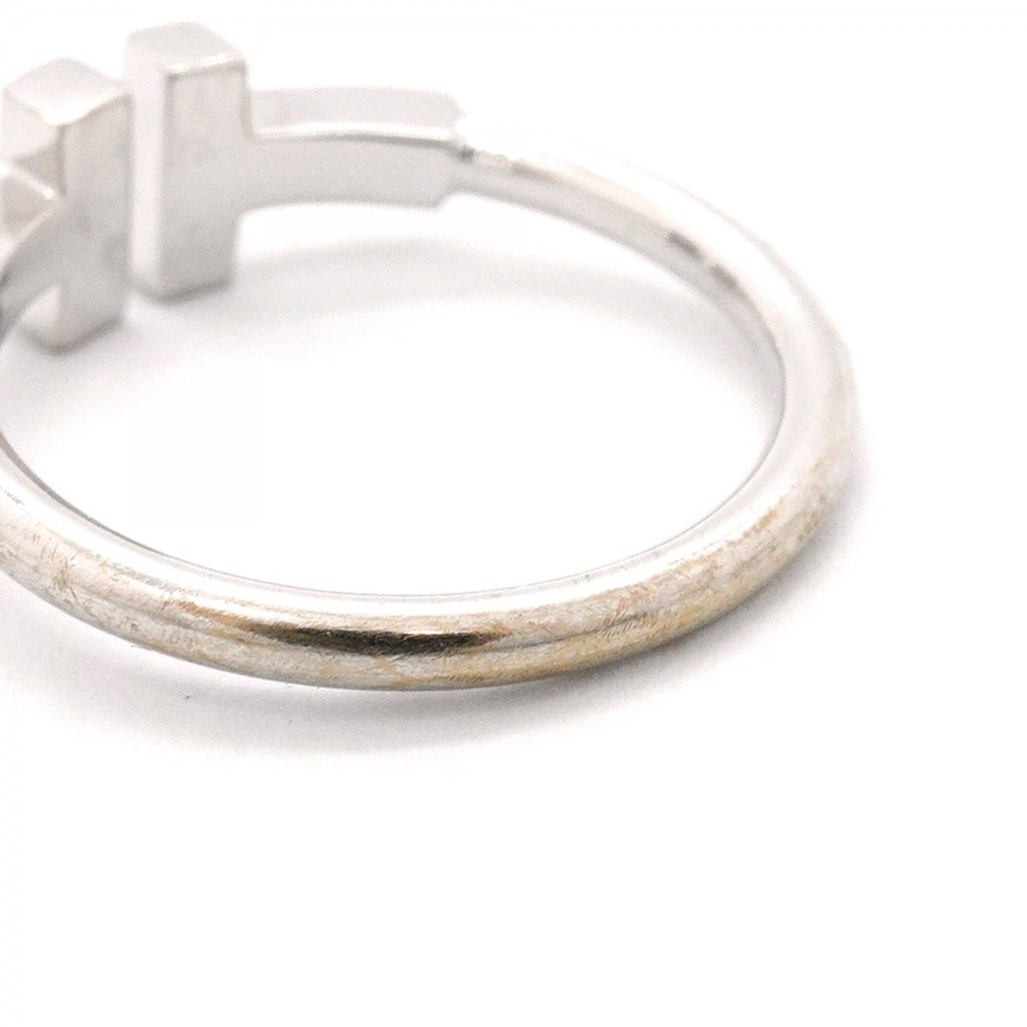 Tiffany White Gold (18K) Band Ring (Pre-Owned)