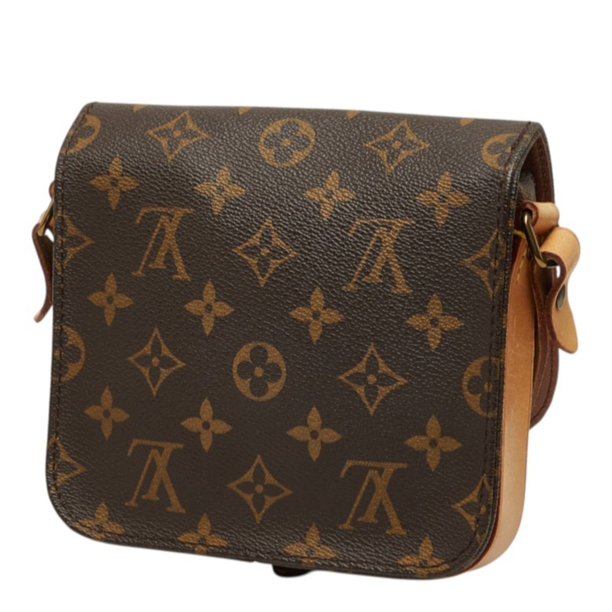 Louis Vuitton Brown Monogram Pvc Leather Shoulder Bag (Pre-Owned)