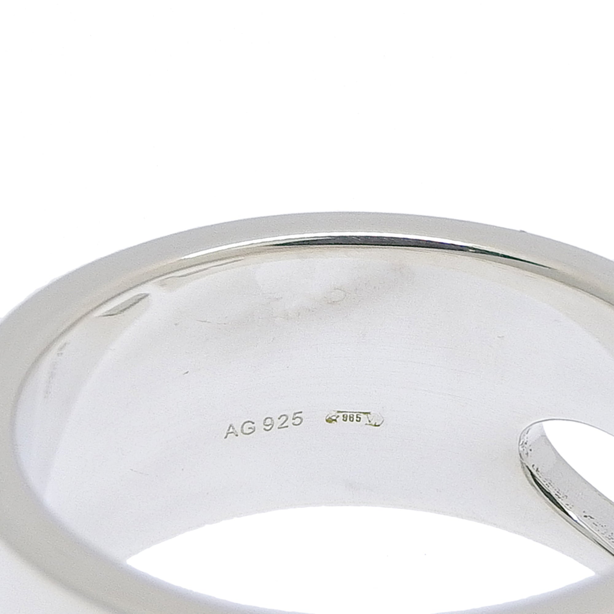Gucci Silver Silver 925 Band Ring (Pre-Owned)