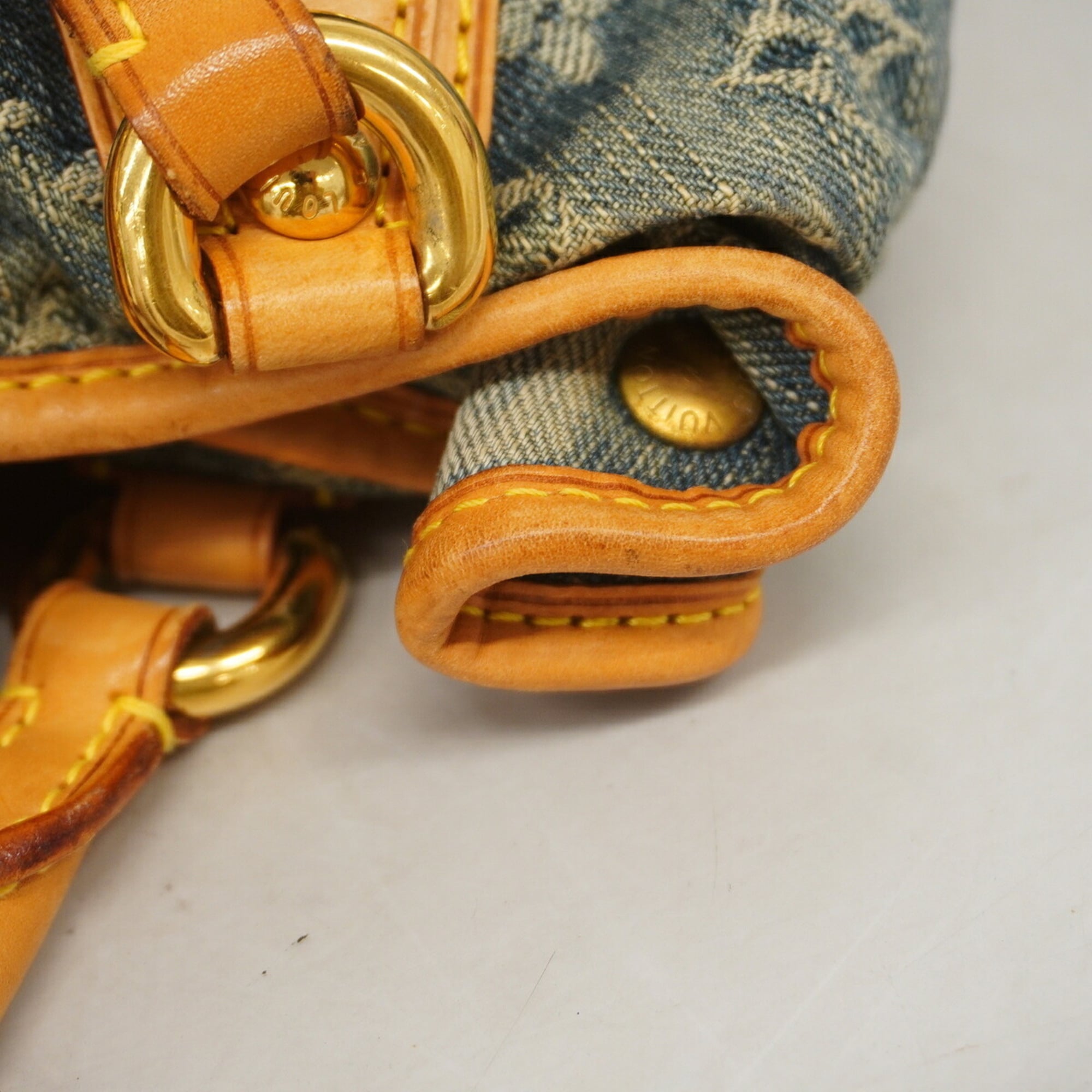 Louis Vuitton Blue Handbag (Pre-Owned)