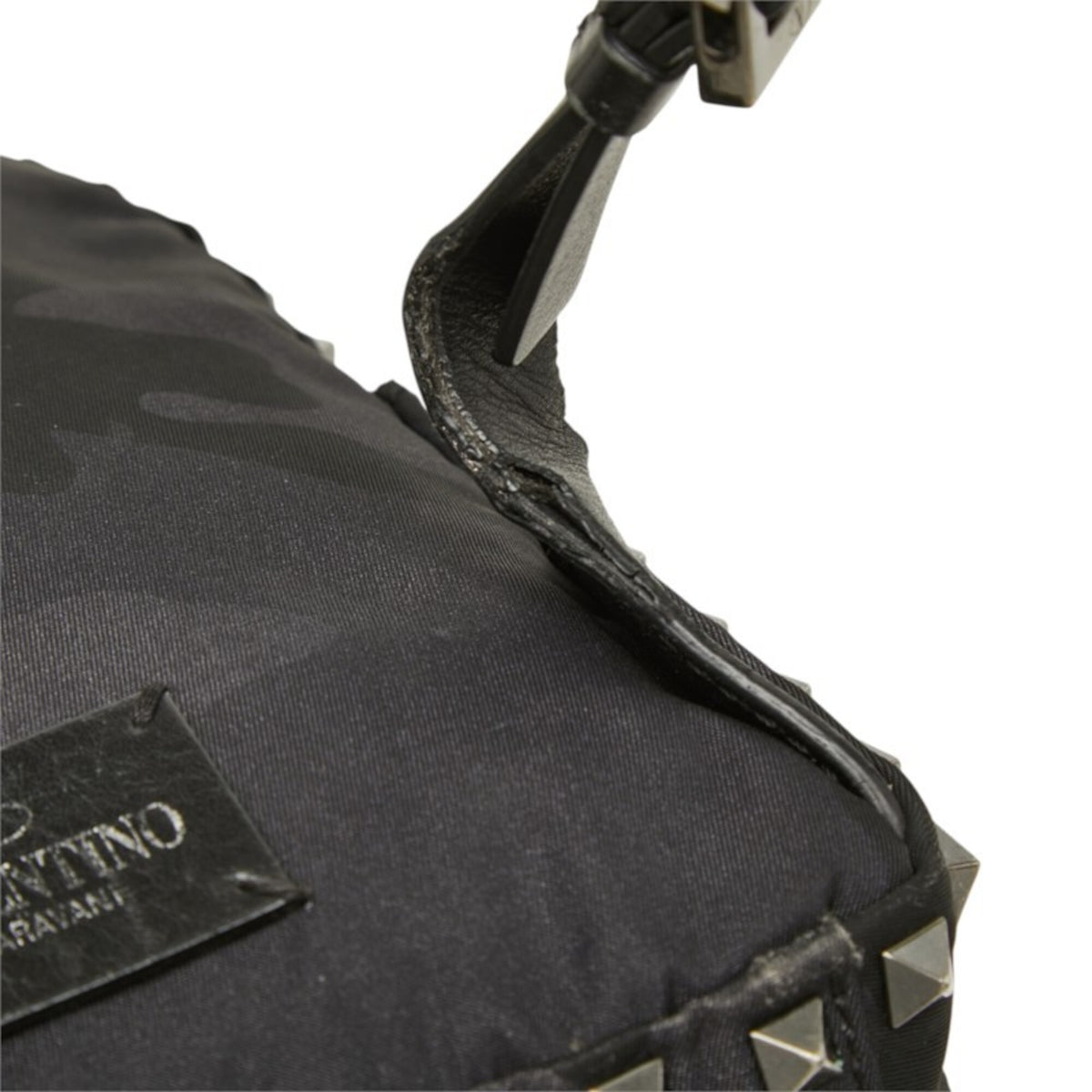 Valentino Black Leather Backpack (Pre-Owned)