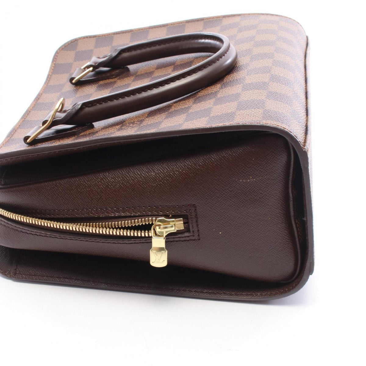 Louis Vuitton Brown Damier Canvas Coated Canvas Handbag (Pre-Owned)
