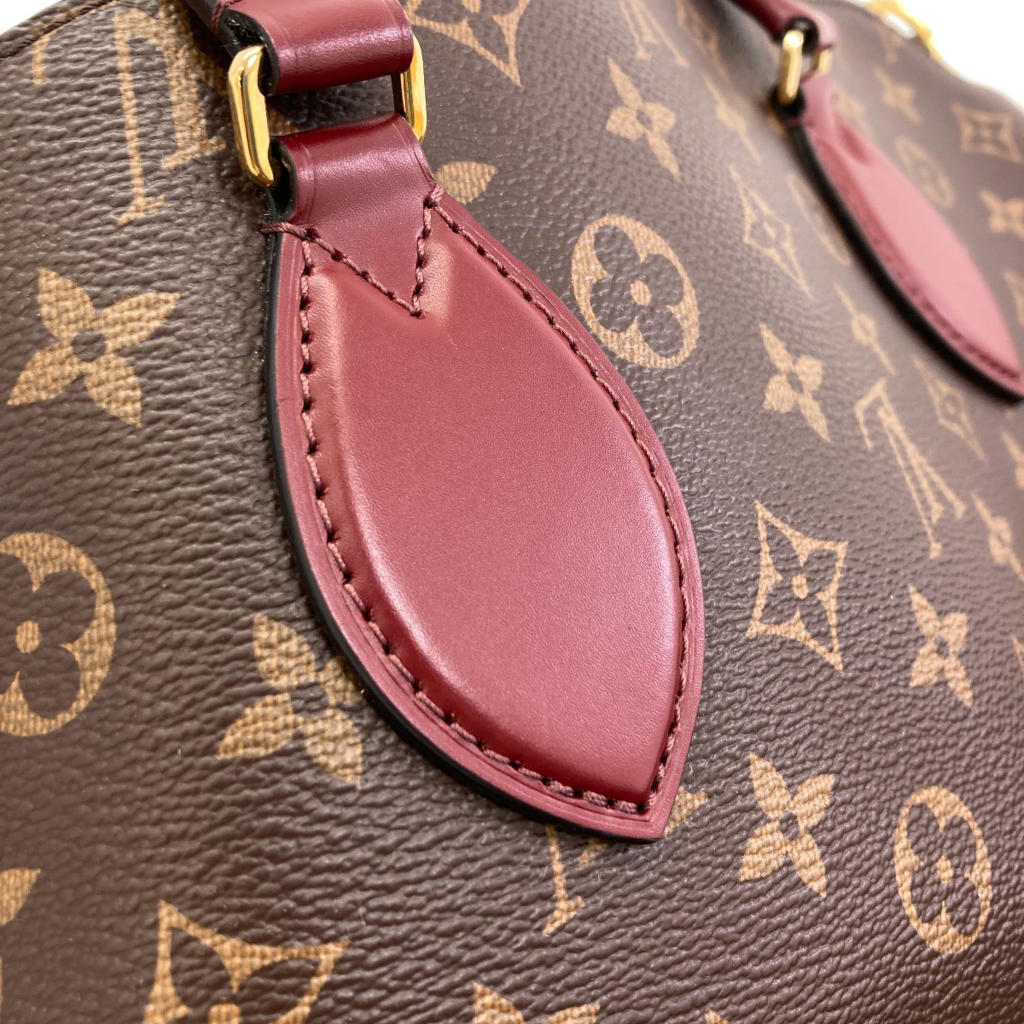 Louis Vuitton Bordeaux Monogram Monogram Handbag (Pre-Owned)