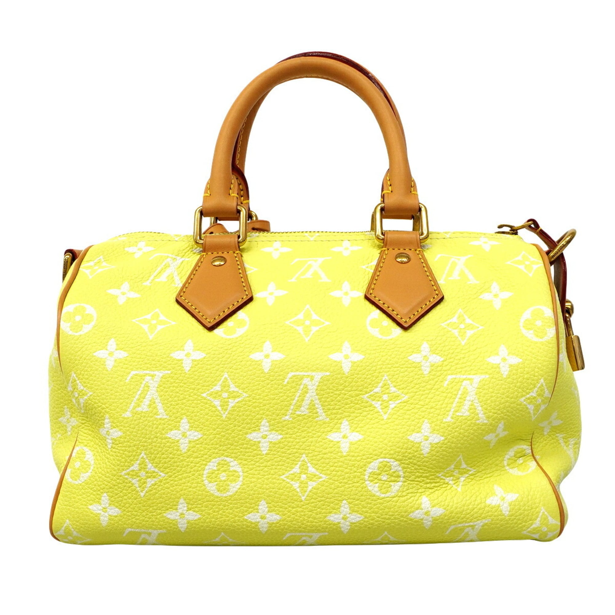 Louis Vuitton Yellow Handbag (Pre-Owned)