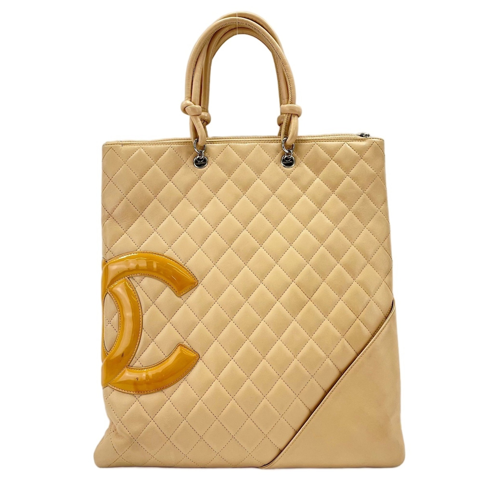 Chanel Ligne Cambon Beige Cambon Ligne Tote Bag (Pre-Owned)