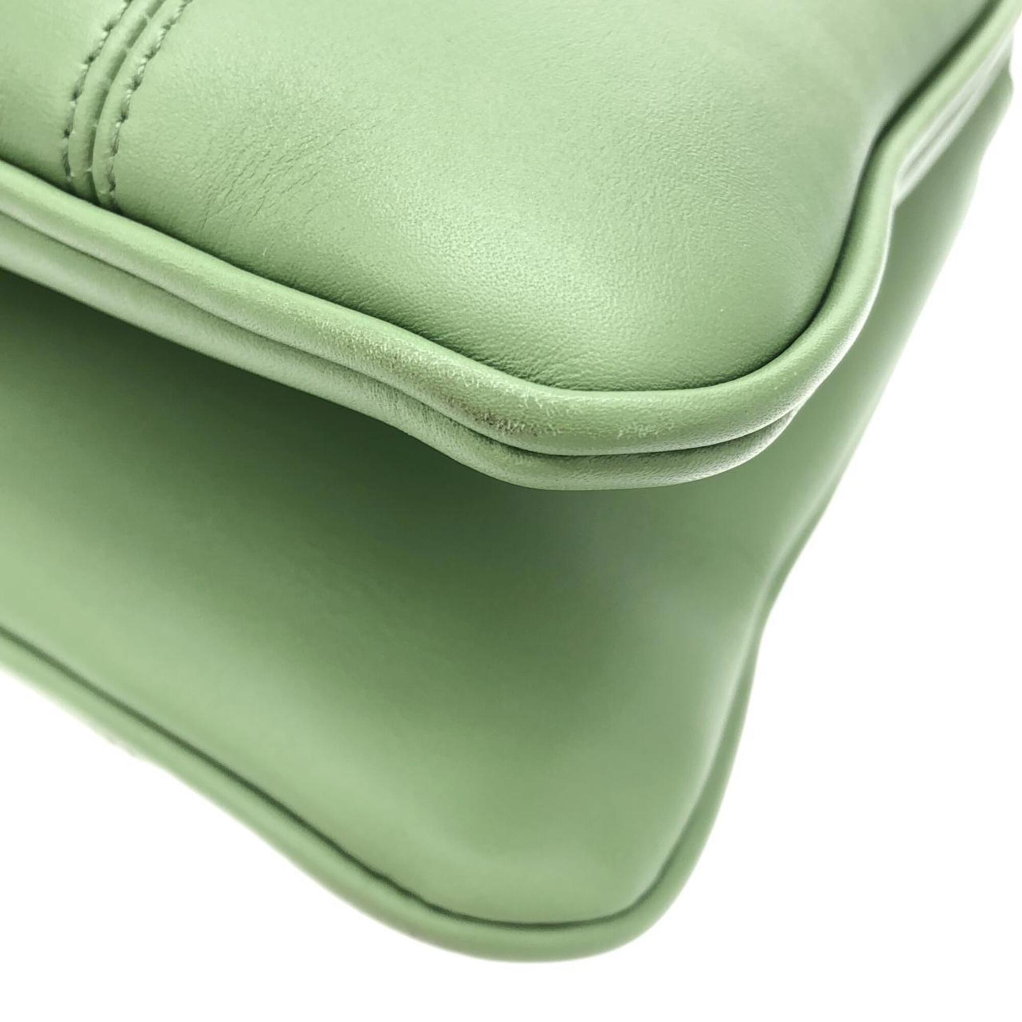 Gucci Light Green Leather Handbag (Pre-Owned)