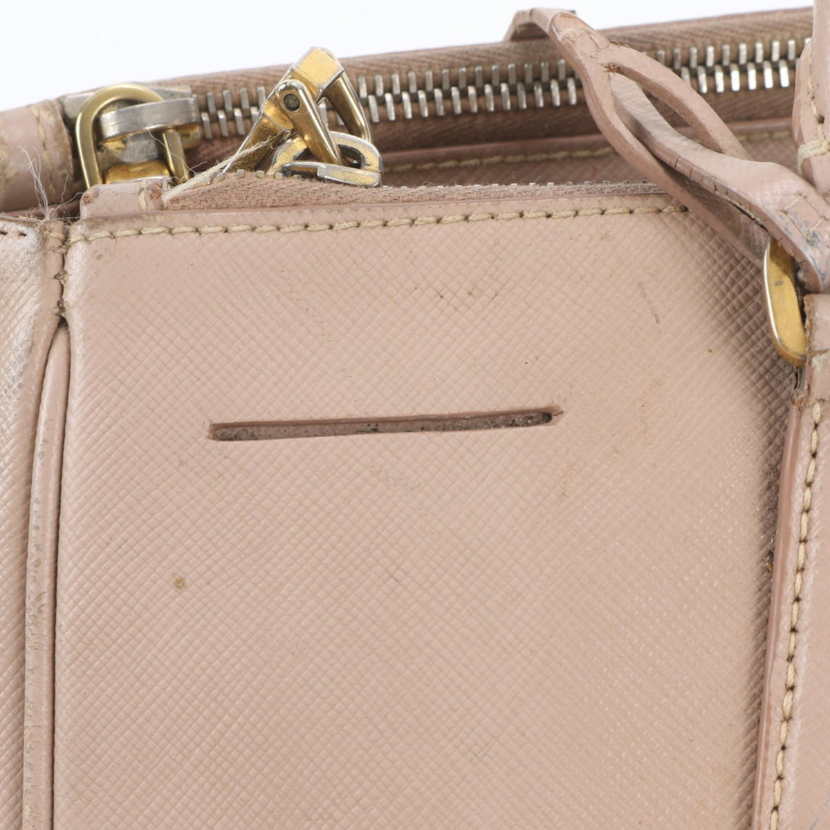 Prada Pink Leather Handbag Shoulder Bag Tote Bag (Pre-Owned)