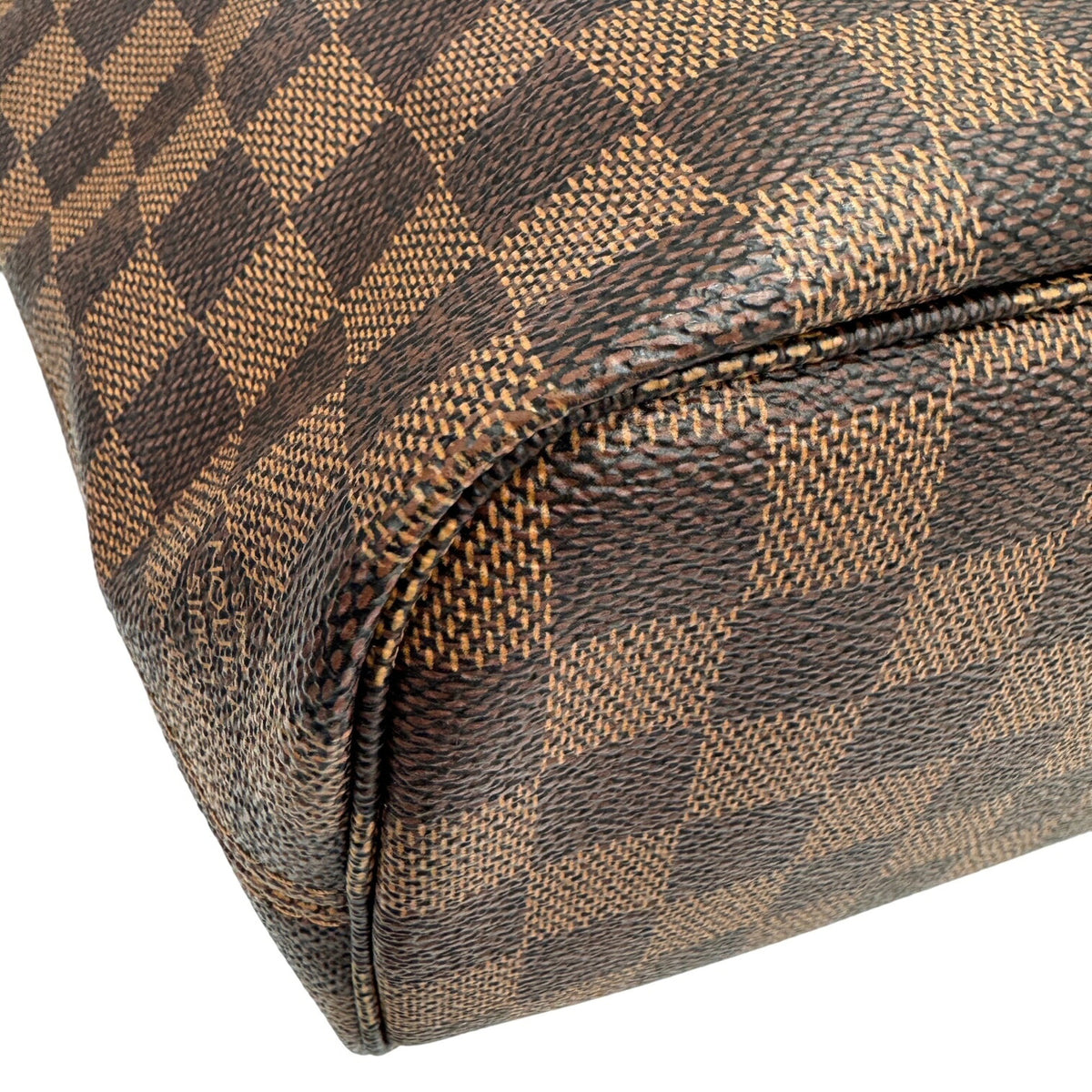 Louis Vuitton Brown Damier Canvas Damier Canvas Shoulder Bag Tote Bag (Pre-Owned)