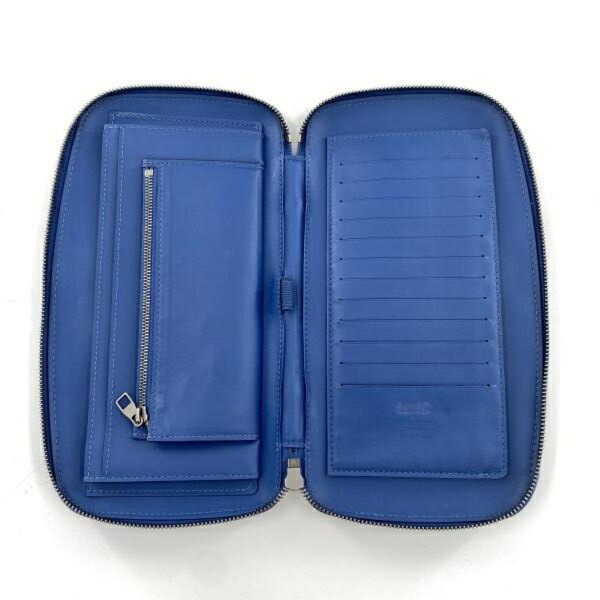 Louis Vuitton Damier Infini Blue Long Wallet (Bi-Fold) (Pre-Owned)