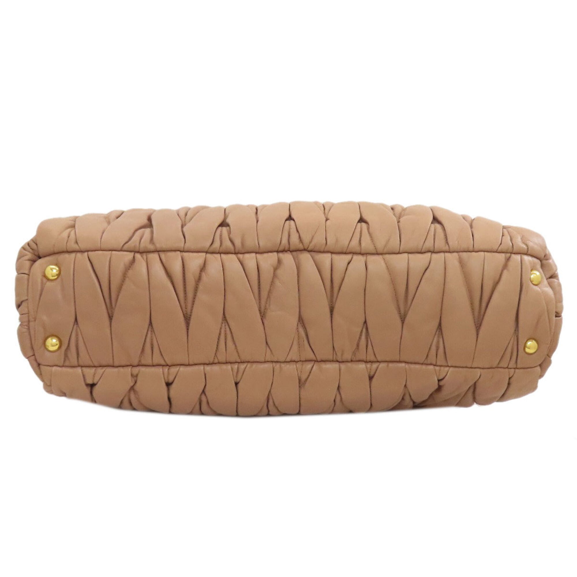 Miu Miu Brown Leather Handbag (Pre-Owned)