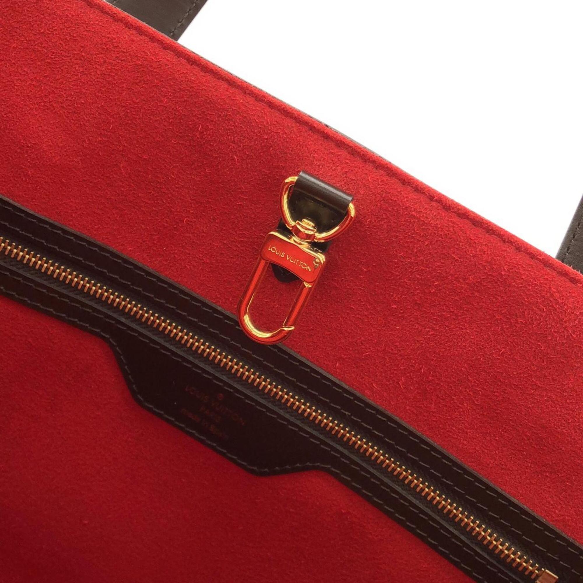 Louis Vuitton Brown Coated Canvas Handbag (Pre-Owned)