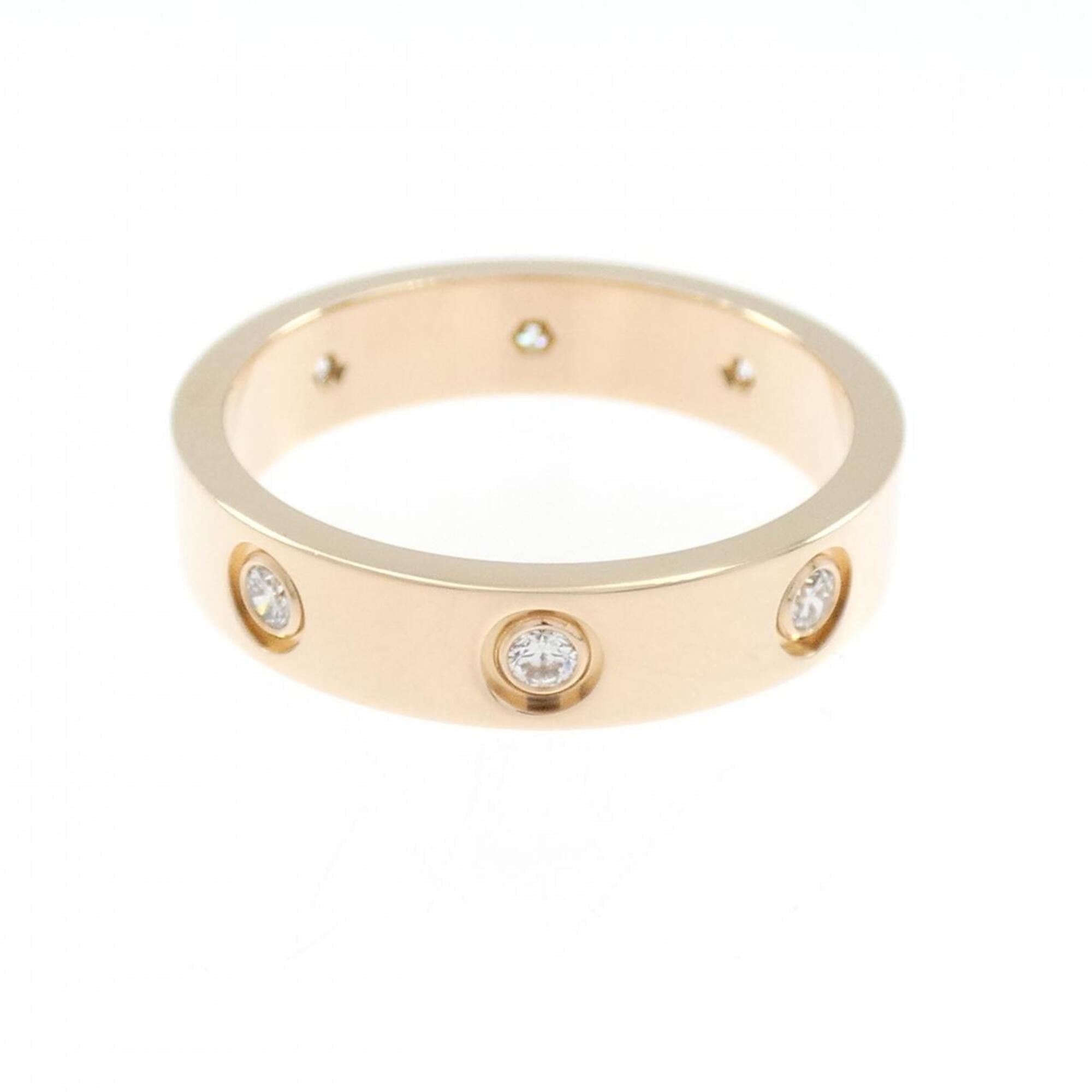 Cartier Love Pink Gold (18K) Band Ring (Pre-Owned)