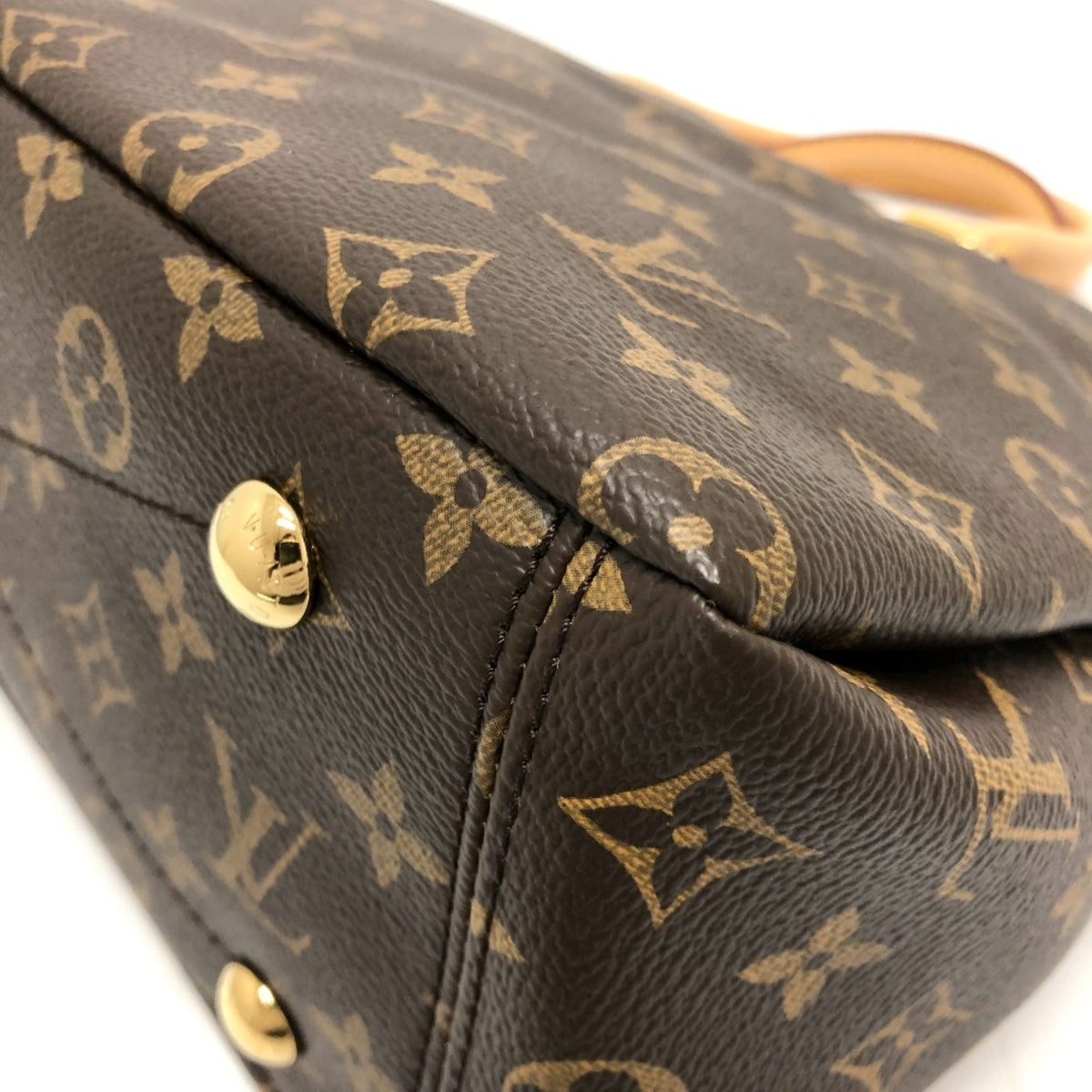 Louis Vuitton Brown Monogram Handbag Shoulder Bag (Pre-Owned)