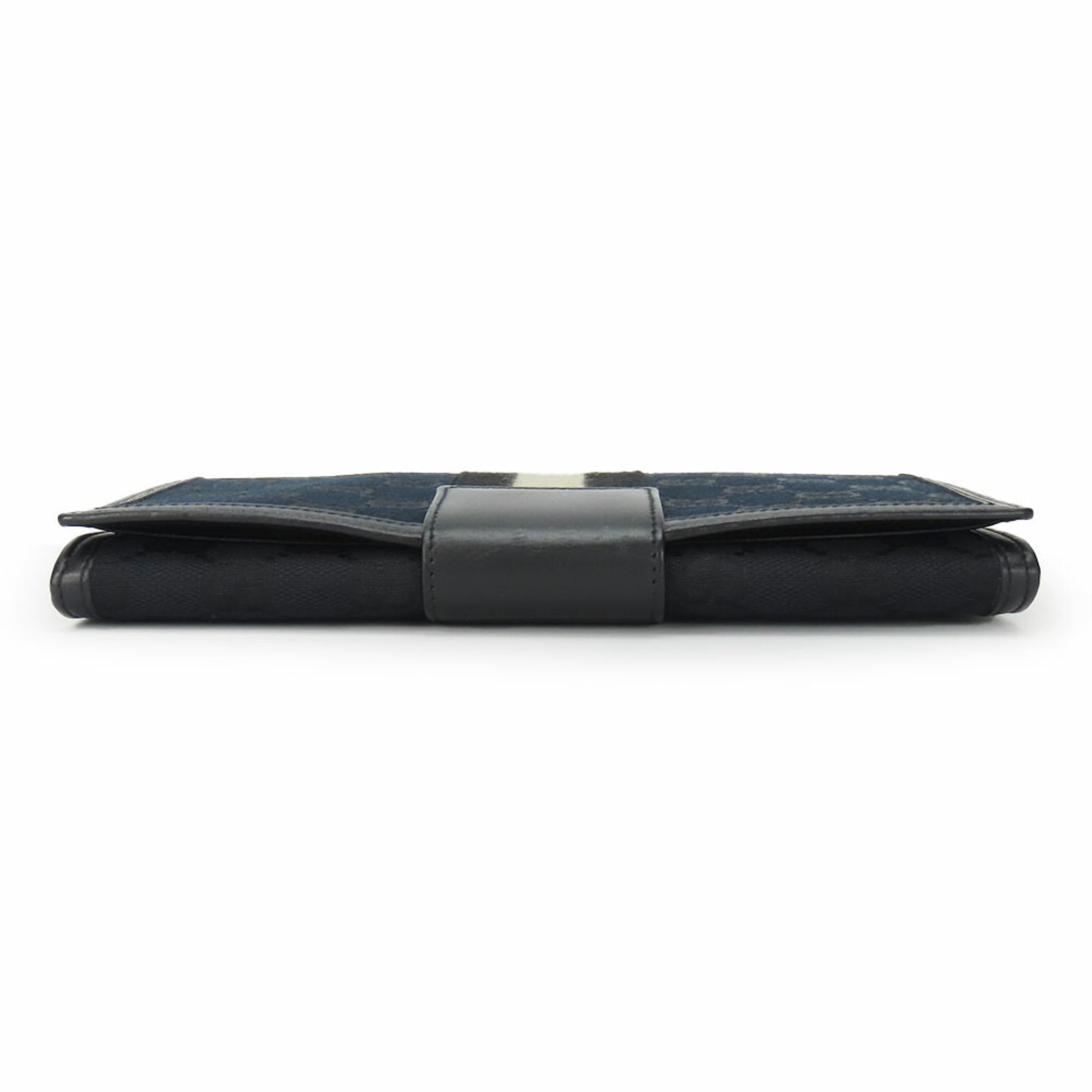 Gucci Black Gg Canvas Coin Purse/Coin Case (Pre-Owned)