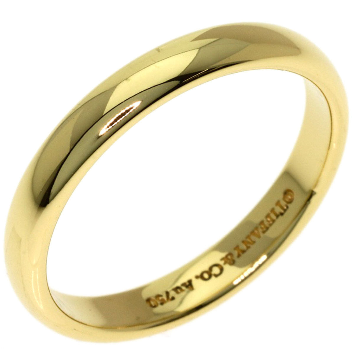 Tiffany Yellow Gold (18K) Band Ring (Pre-Owned)