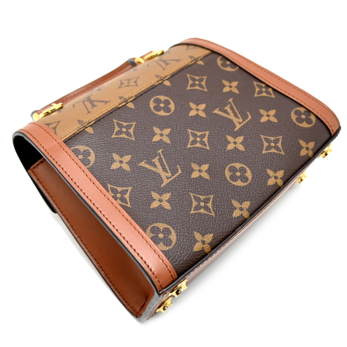 Louis Vuitton Brown Monogram Monogram Reverse Monogram Shoulder Bag (Pre-Owned)