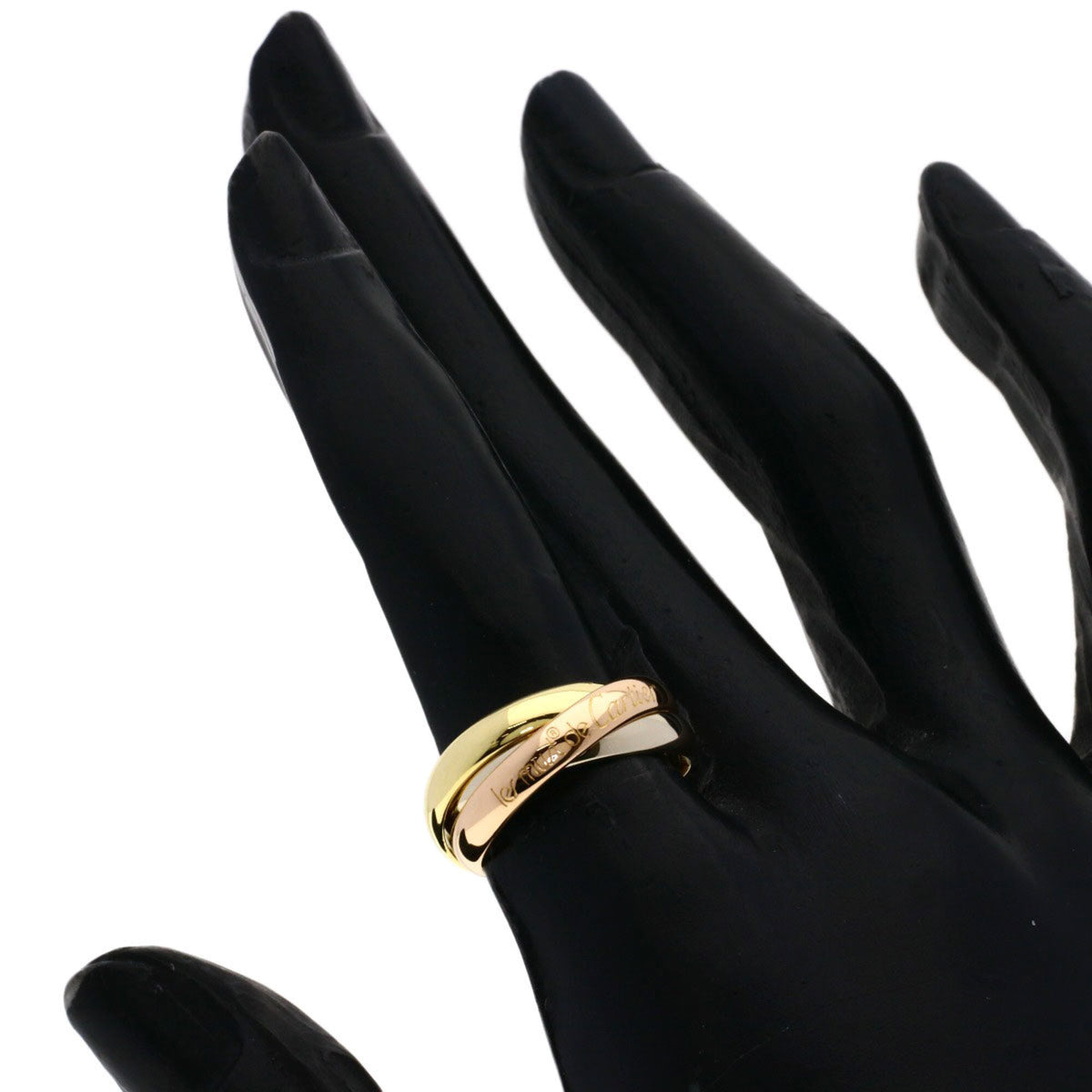 Cartier Trinity Yellow Gold (18K) Pink Gold (18K) White Gold (18K) Band Ring (Pre-Owned)