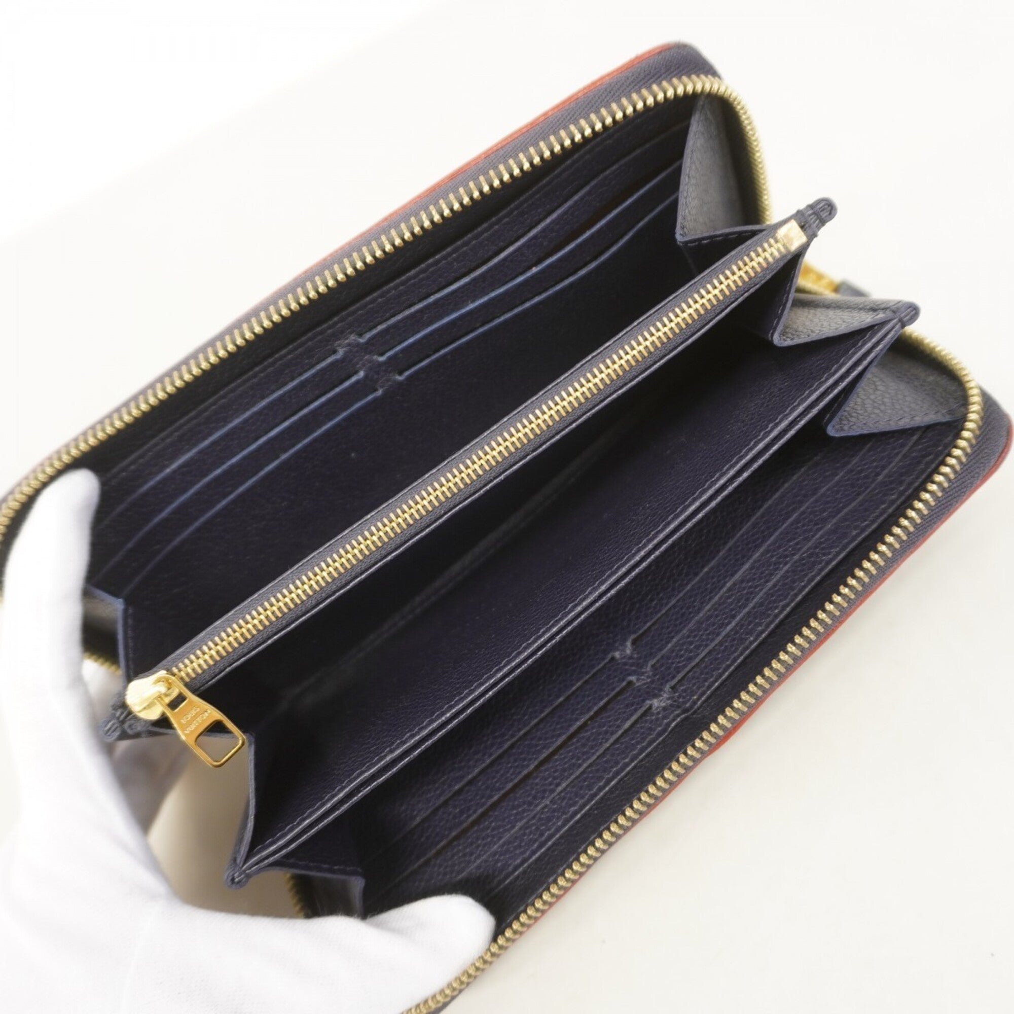 Louis Vuitton Marine Rouge Long Wallet (Bi-Fold) (Pre-Owned)