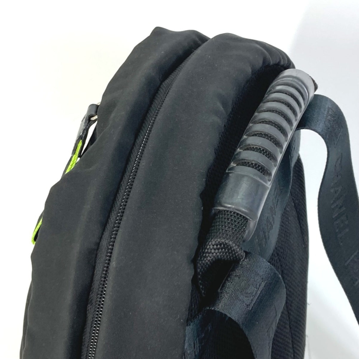 Chanel Black Cloth Backpack (Pre-Owned)