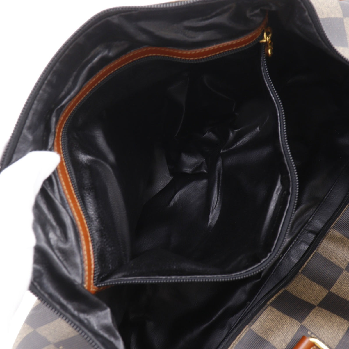 Fendi Brown Pvc Boston Bag (Pre-Owned)