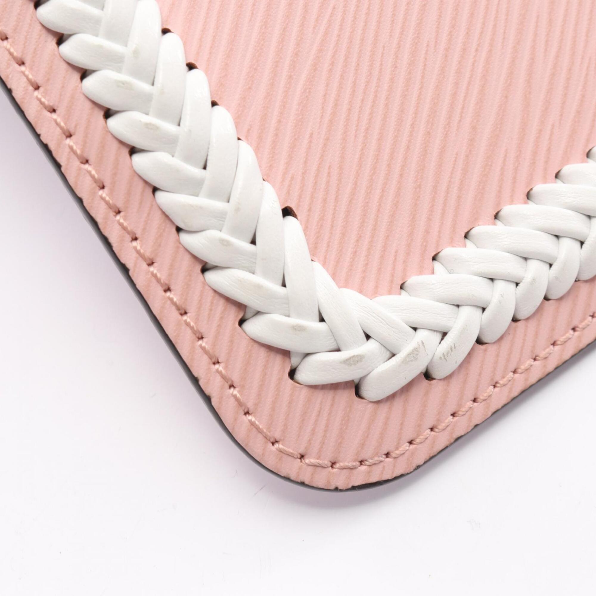 Louis Vuitton Pink White Epi Leather Handbag (Pre-Owned)