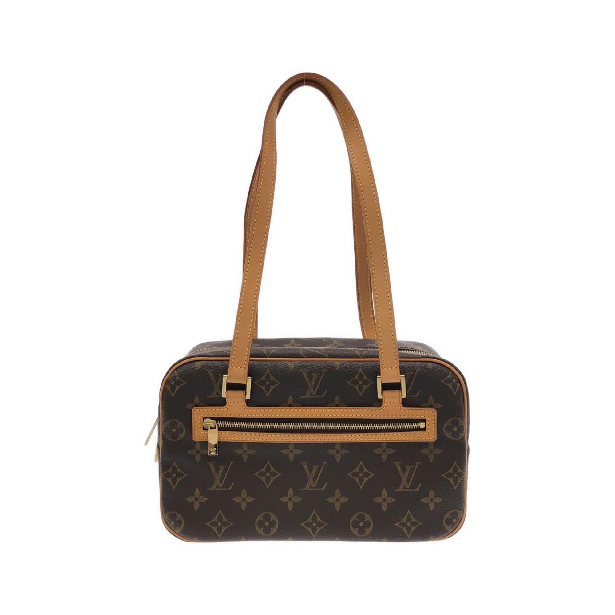 Louis Vuitton Brown Coated Canvas Shoulder Bag (Pre-Owned)