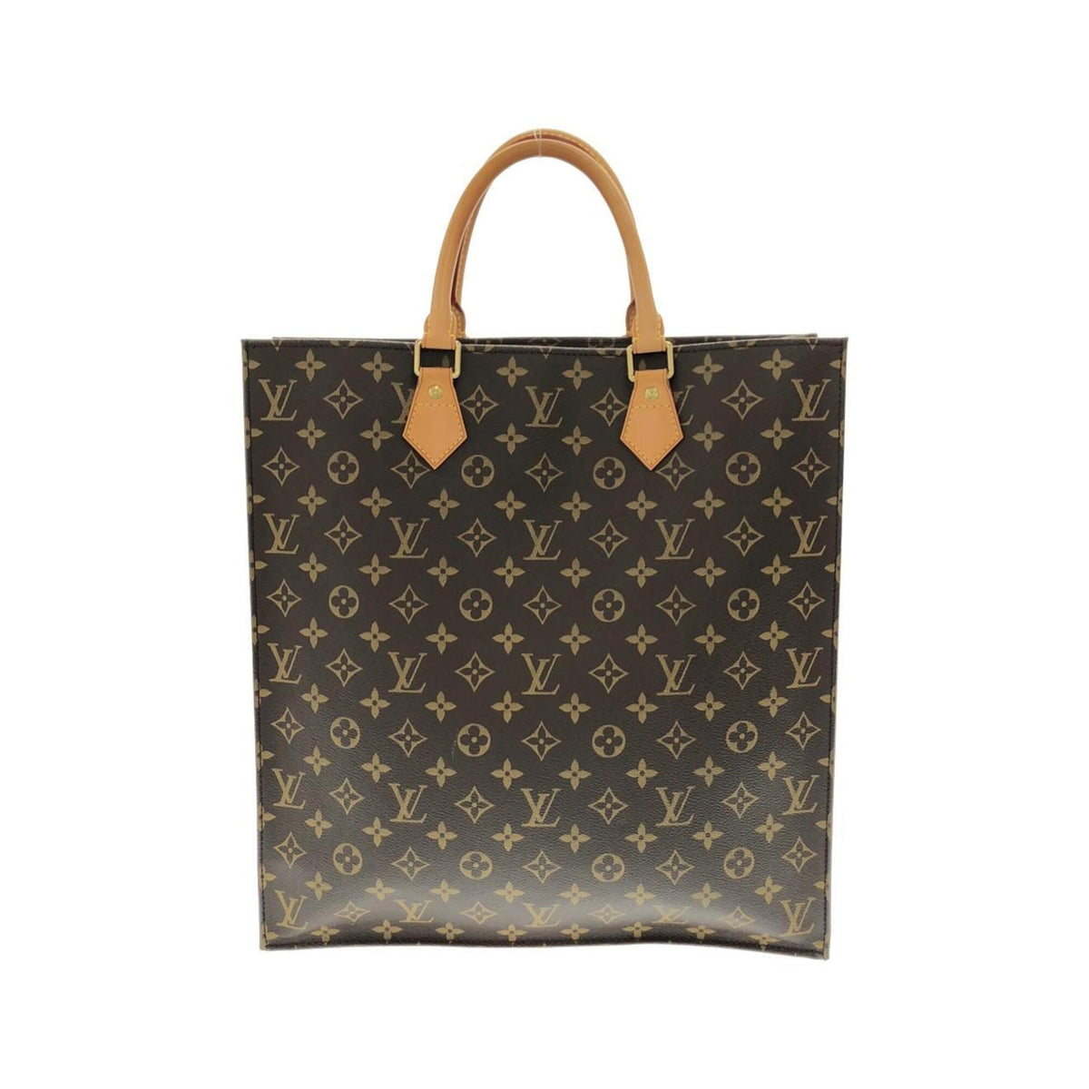 Louis Vuitton Marron Coated Canvas Handbag (Pre-Owned)