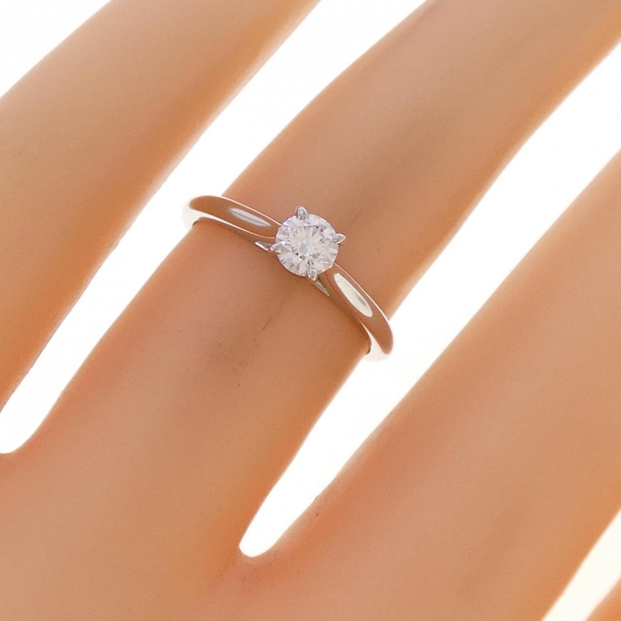 Cartier Platinum Platinum 950 Band Ring (Pre-Owned)