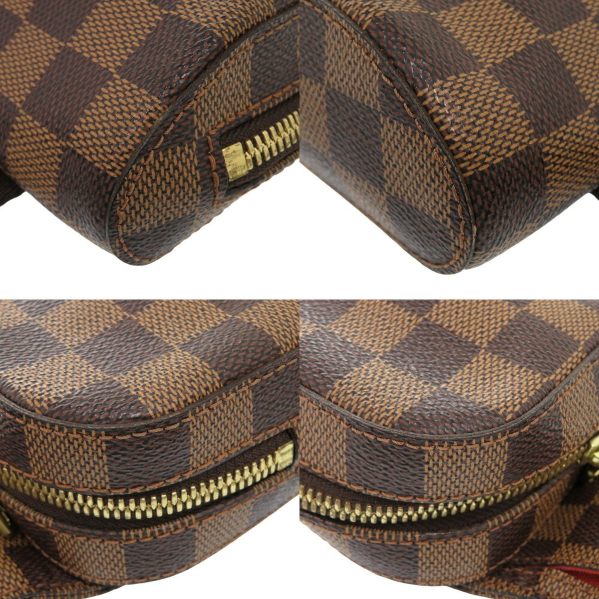 Louis Vuitton Damier Canvas Ebene Damier Canvas Sling Bag (Pre-Owned)