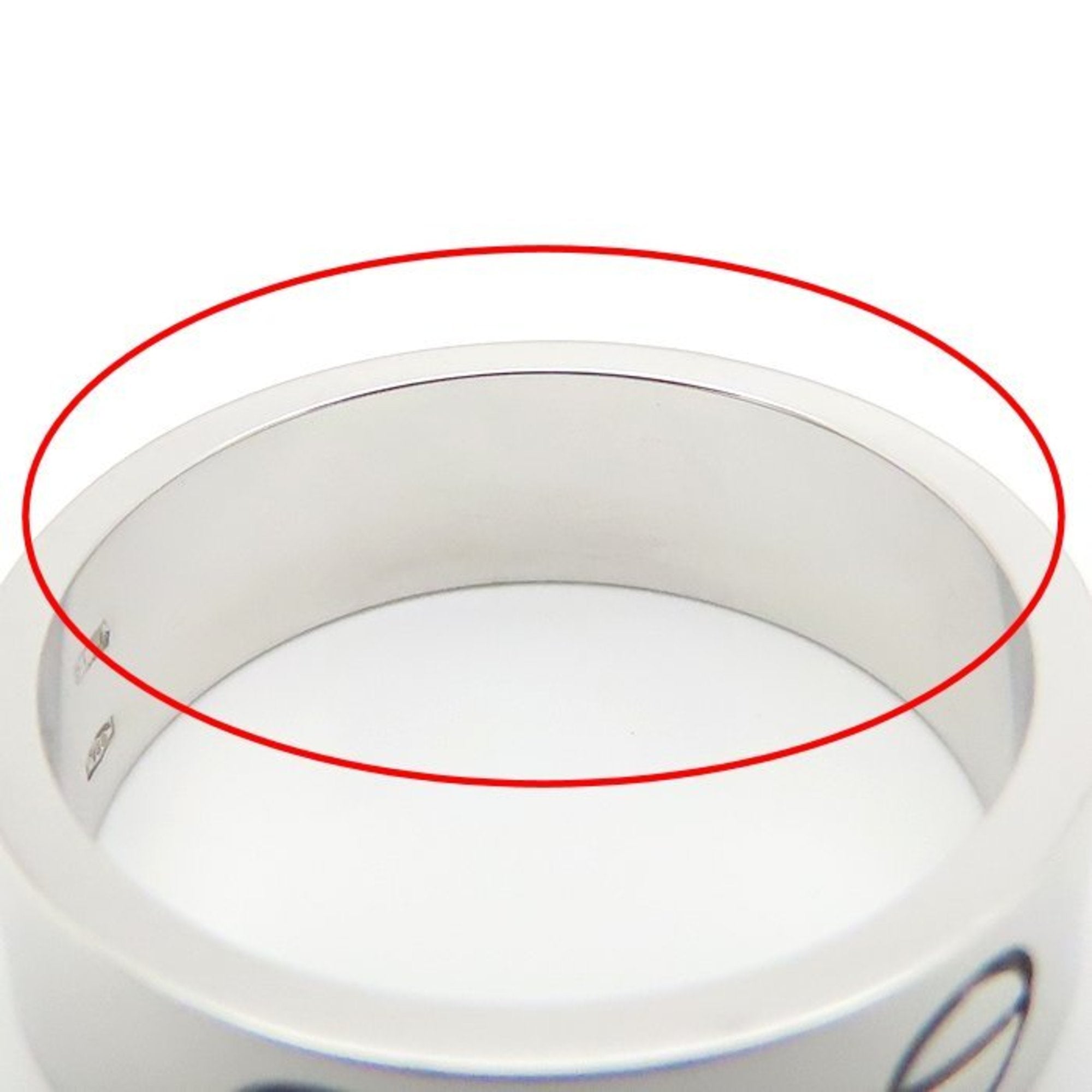Cartier White Gold (18K) Band Ring (Pre-Owned)