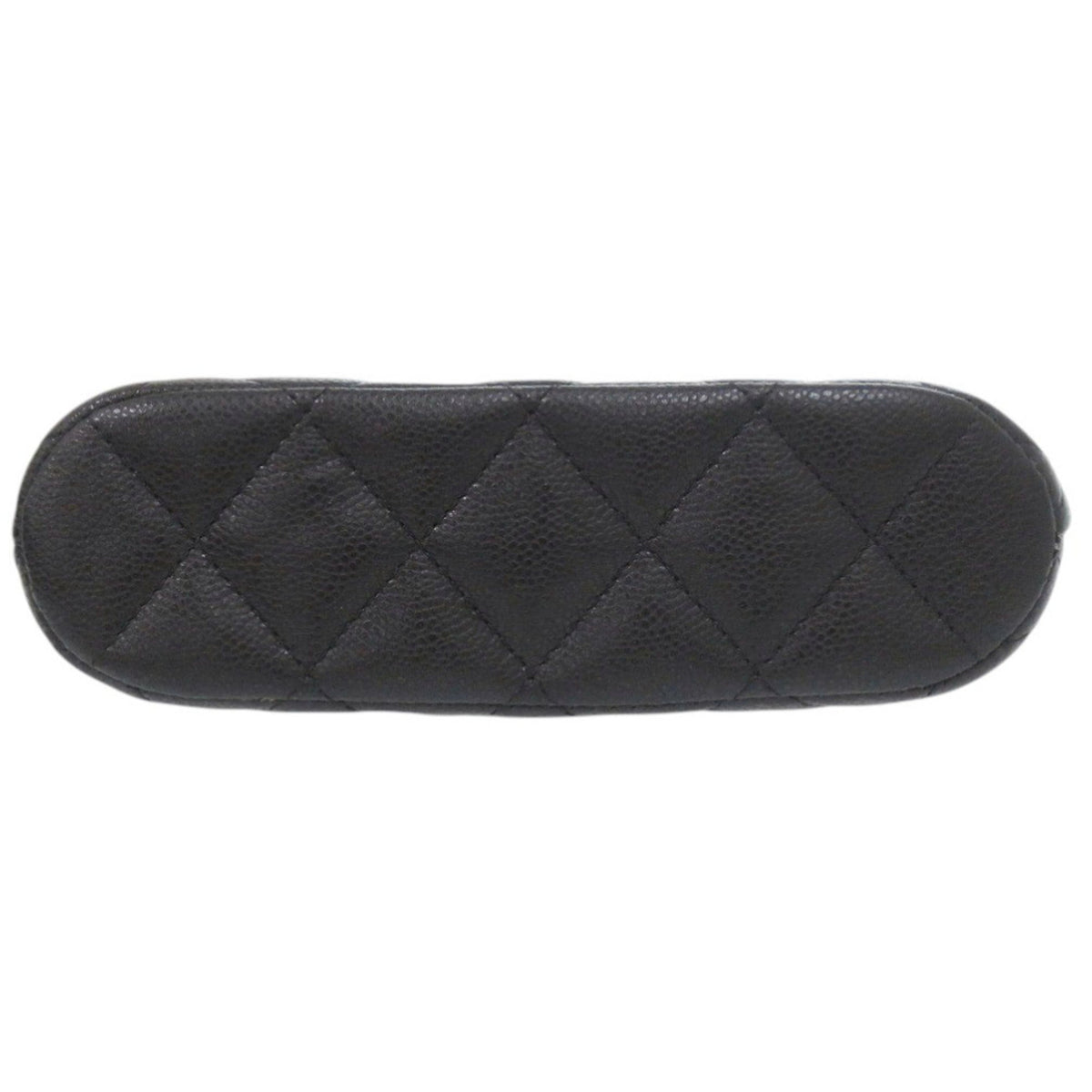 Chanel Black Grained Calfskin Shoulder Bag (Pre-Owned)