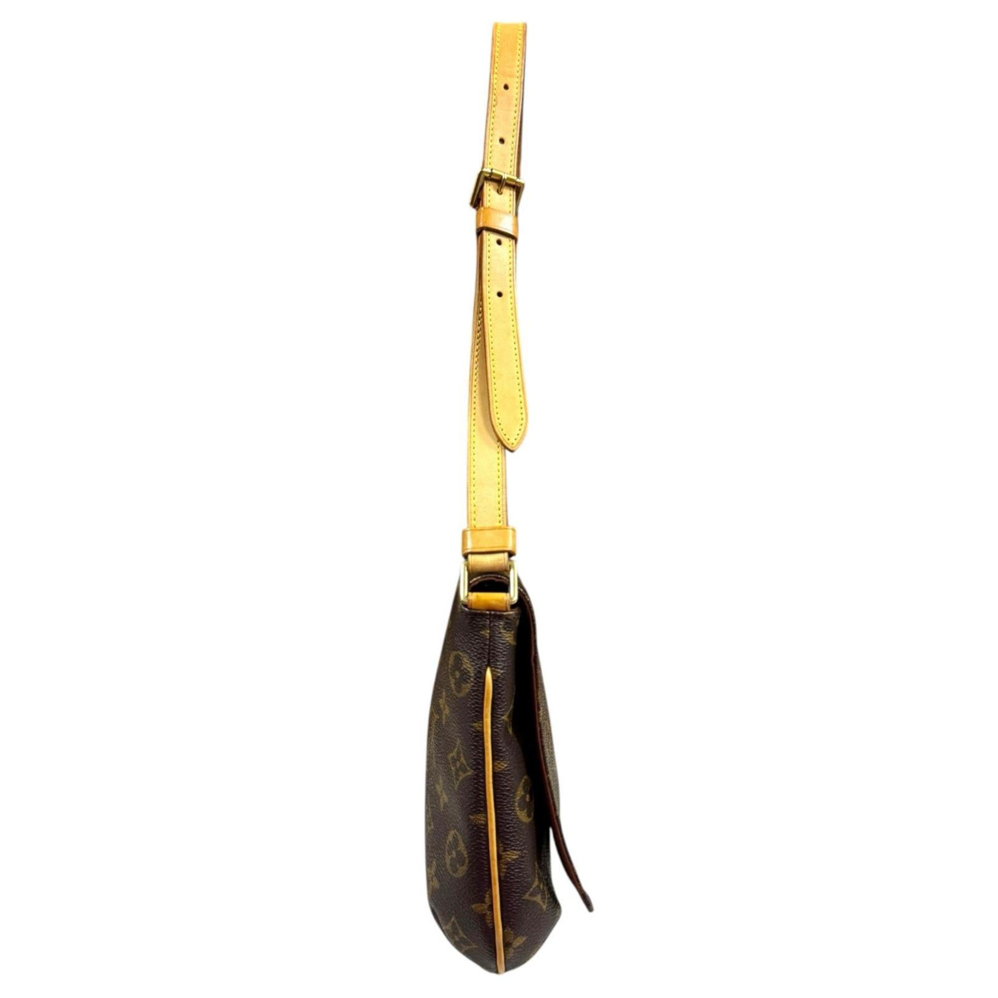 Louis Vuitton Brown Monogram Shoulder Bag (Pre-Owned)