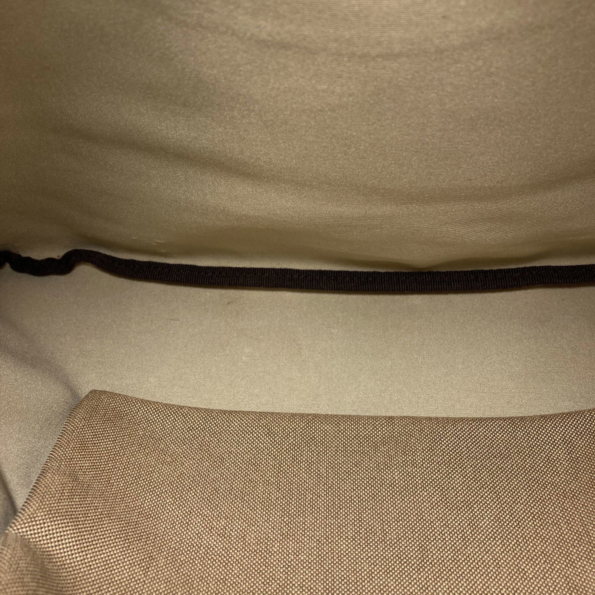 Prada Brown Canvas Tote Bag (Pre-Owned)