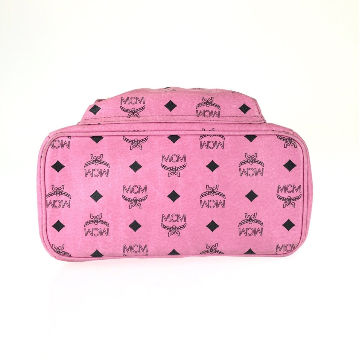 Mcm Pink Leather Backpack (Pre-Owned)