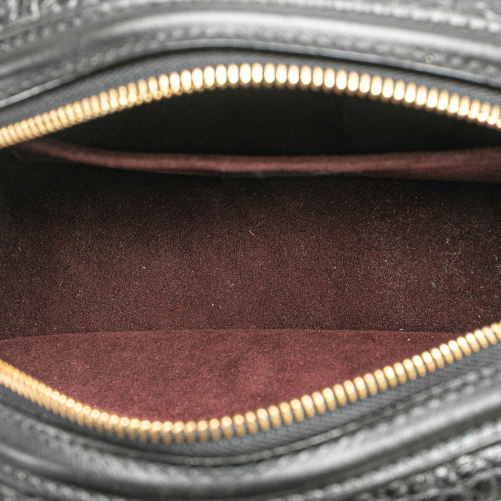 Louis Vuitton Black Khaki Noir Leather Handbag Shoulder Bag (Pre-Owned)