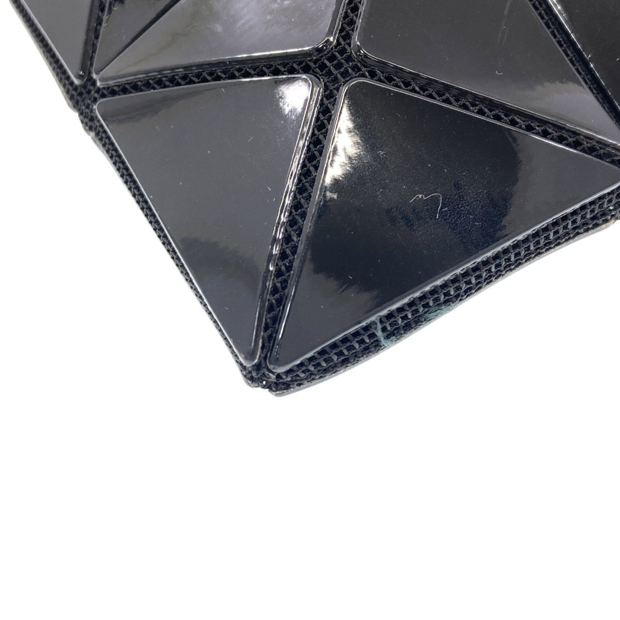 Issey Miyake Black Pvc Shoulder Bag (Pre-Owned)