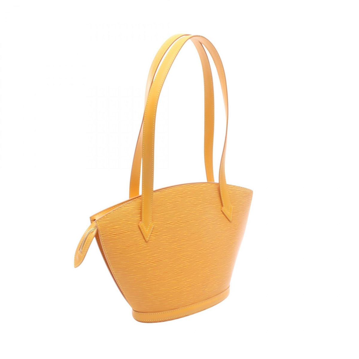 Louis Vuitton Yellow Leather Handbag Shoulder Bag (Pre-Owned)