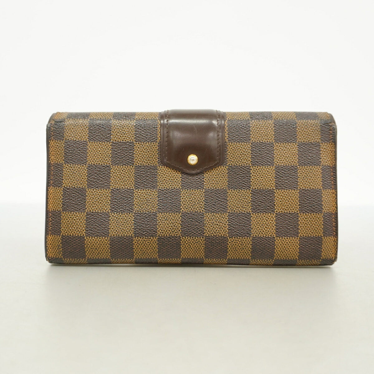 Louis Vuitton Ebene Long Wallet (Bi-Fold) (Pre-Owned)