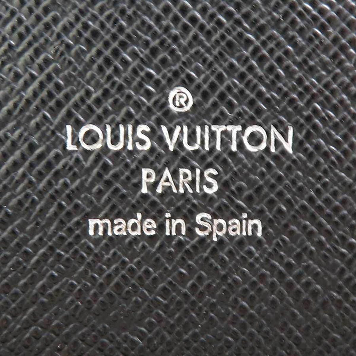 Louis Vuitton Black Damier Graphite Damier Graphite Long Wallet (Bi-Fold) (Pre-Owned)