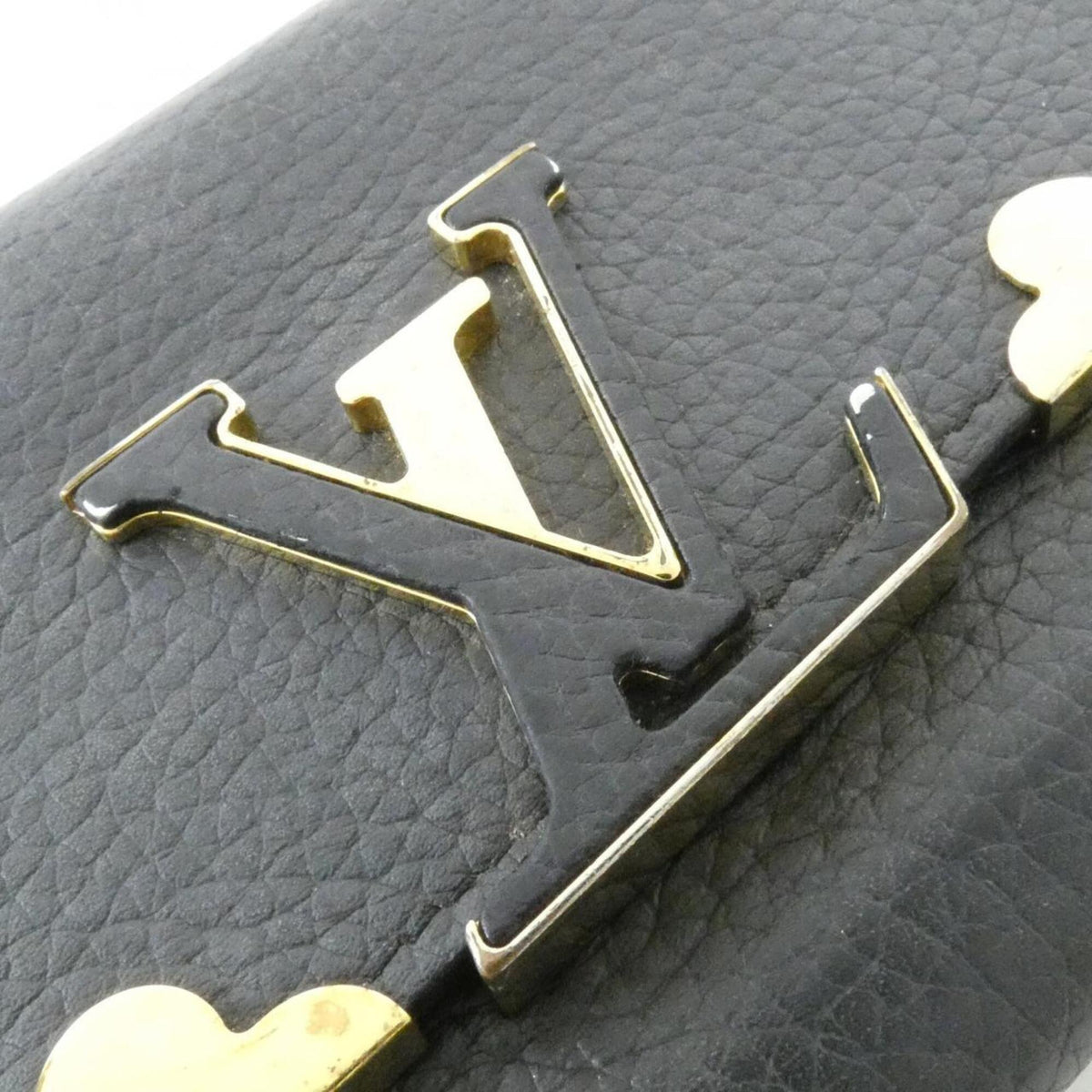 Louis Vuitton Black Long Wallet (Bi-Fold) (Pre-Owned)