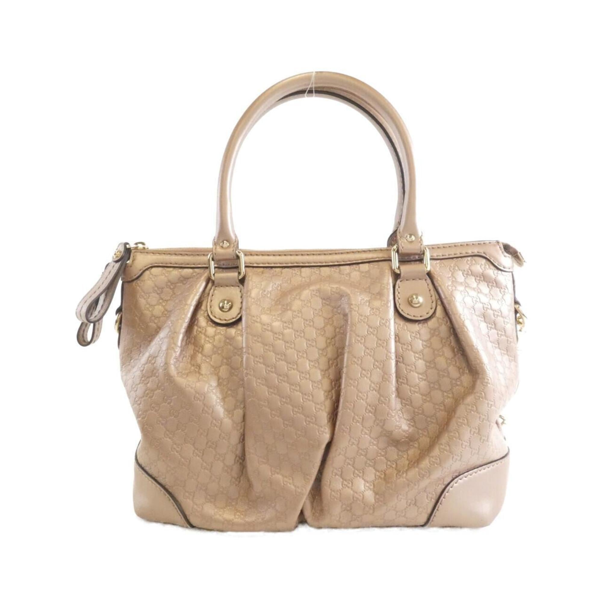 Gucci Light Pink Leather Handbag (Pre-Owned)